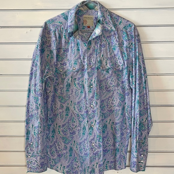 Roper Shirts Mens Roper Vintage Western Shirt Poshmark